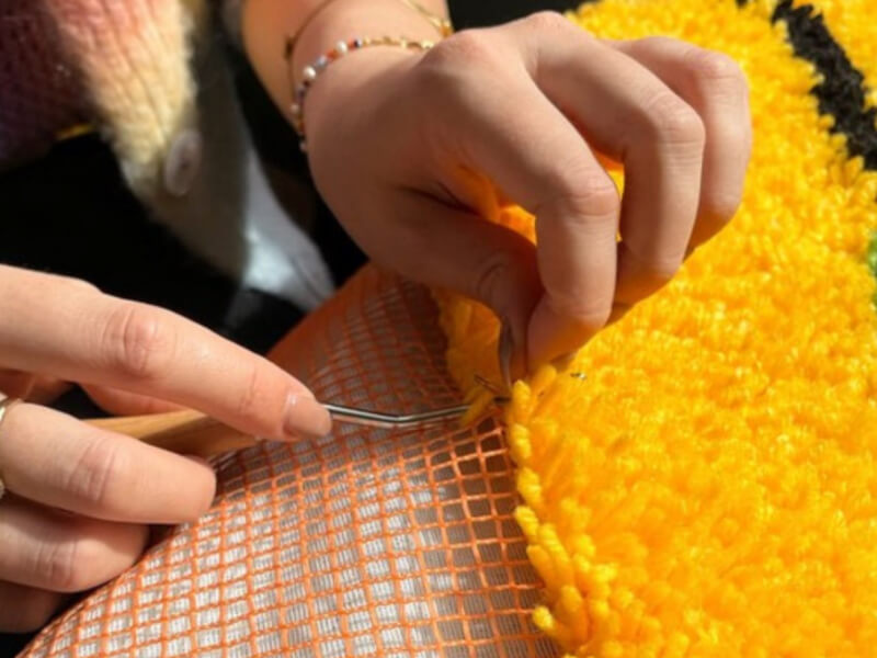 Tufting classes Sydney ClassBento